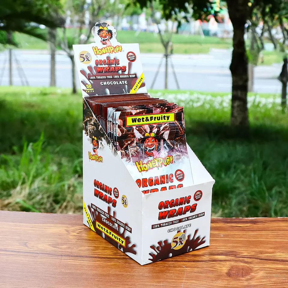 Blunts Honeypuff Organic Wraps ( Pack x5) 20