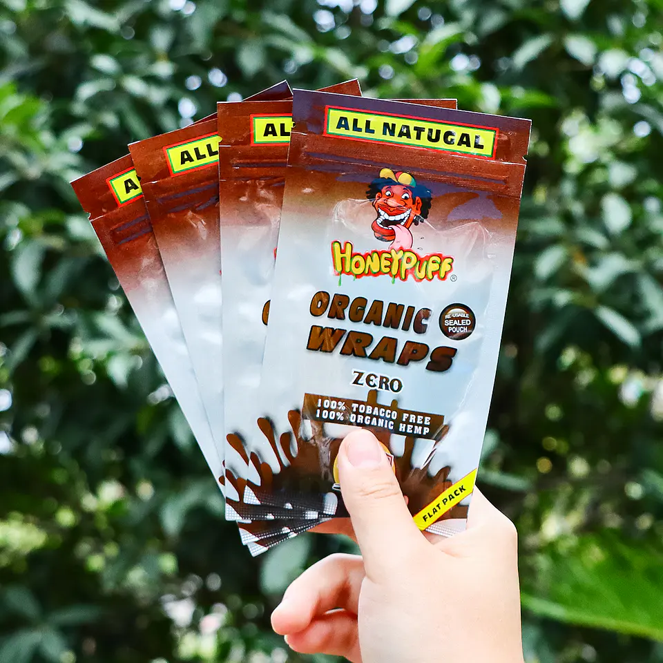 Blunts Honeypuff Organic Wraps ( Pack x5) 22