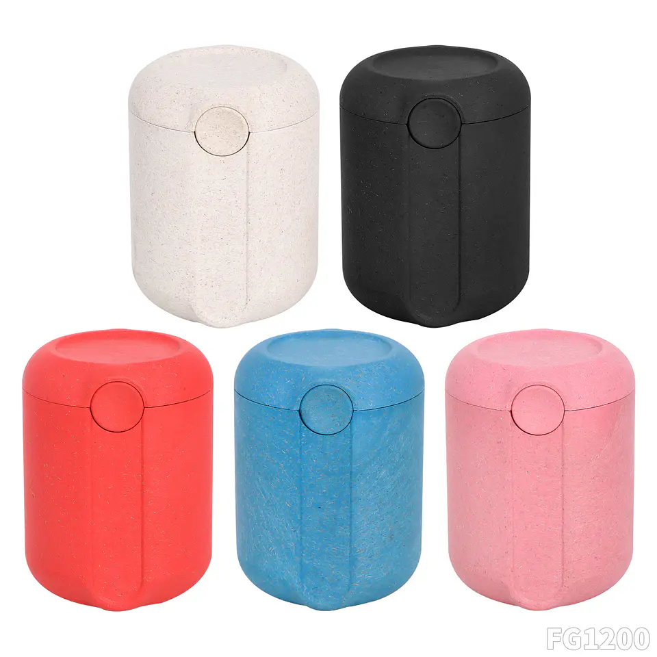 Contenedor Hermético Eco-Friendly - Fibra de Cáñamo y Bambú 6
