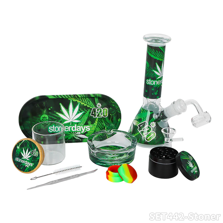 Full Smoking Set Stoner Days - Kit Premium 9 Piezas 10