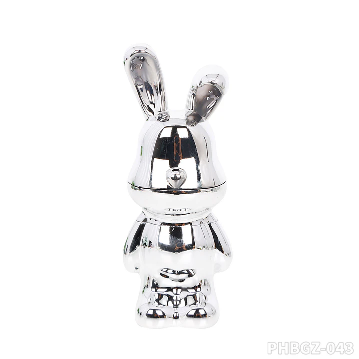 Grinder Chrome Rabbit XL - Aleación de Zinc y Acabado Espejo 6