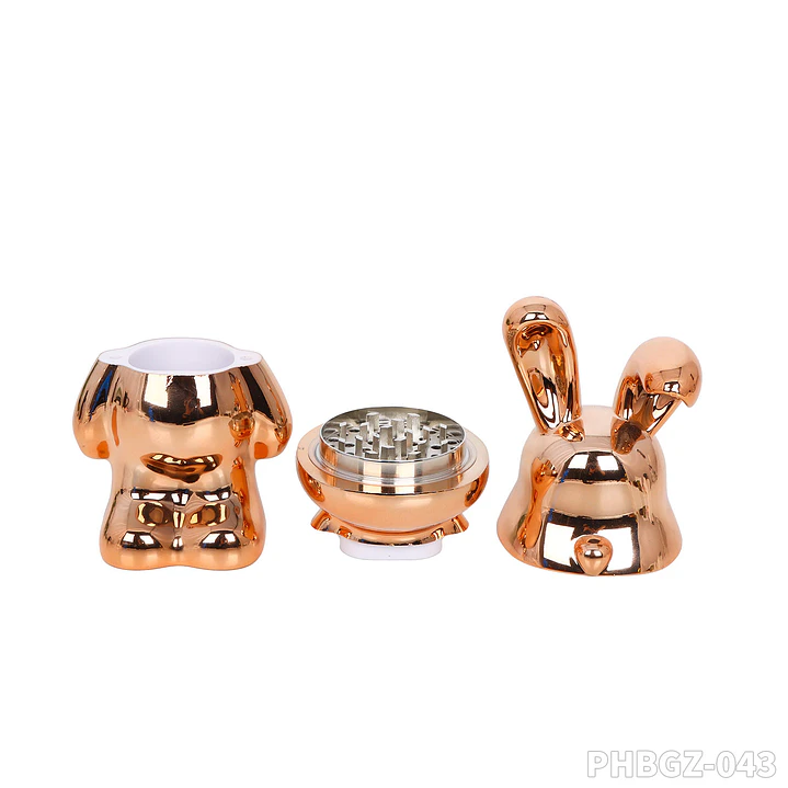 Grinder Chrome Rabbit XL - Aleación de Zinc y Acabado Espejo 9