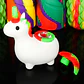 🦄 Bong de Silicona Unicornio  Resistente, portátil y con estilo - Miniatura 9
