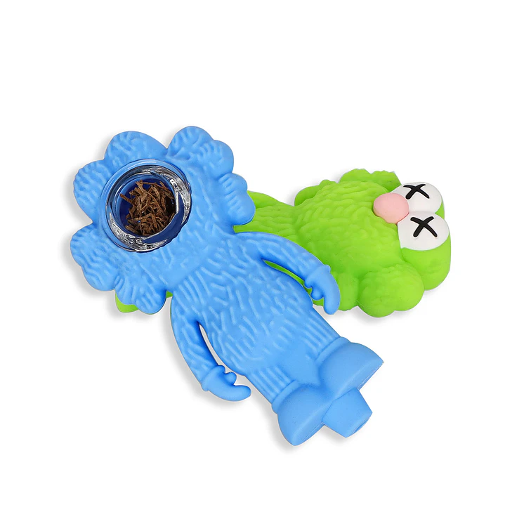 Pipa Silicona Elmo Cartoon 9