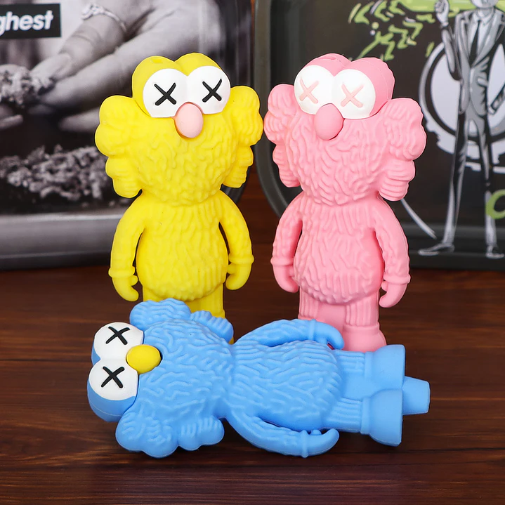 Pipa Silicona Elmo Cartoon 13