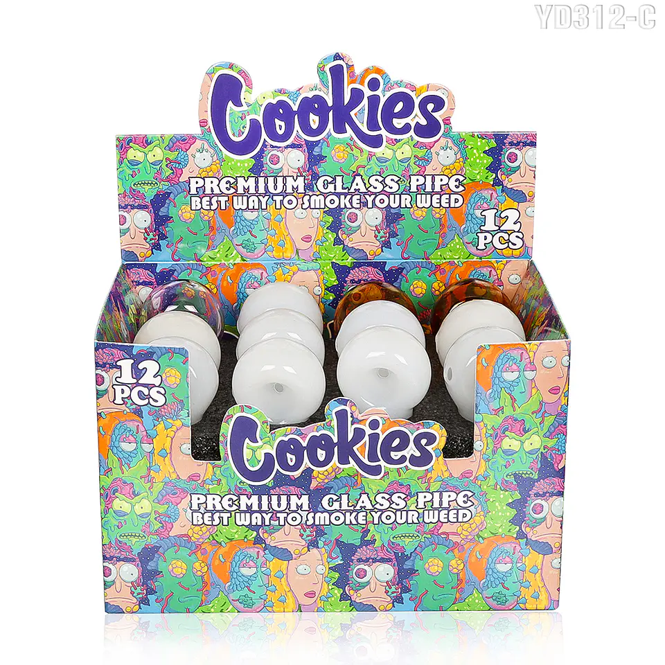 Pipa de Pyrex Cookies Spoon - Premium Borosilicate Glass 16