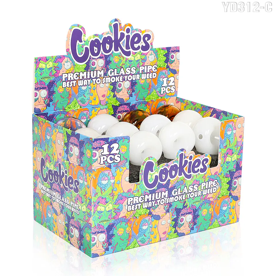 Pipa de Pyrex Cookies Spoon - Premium Borosilicate Glass 17