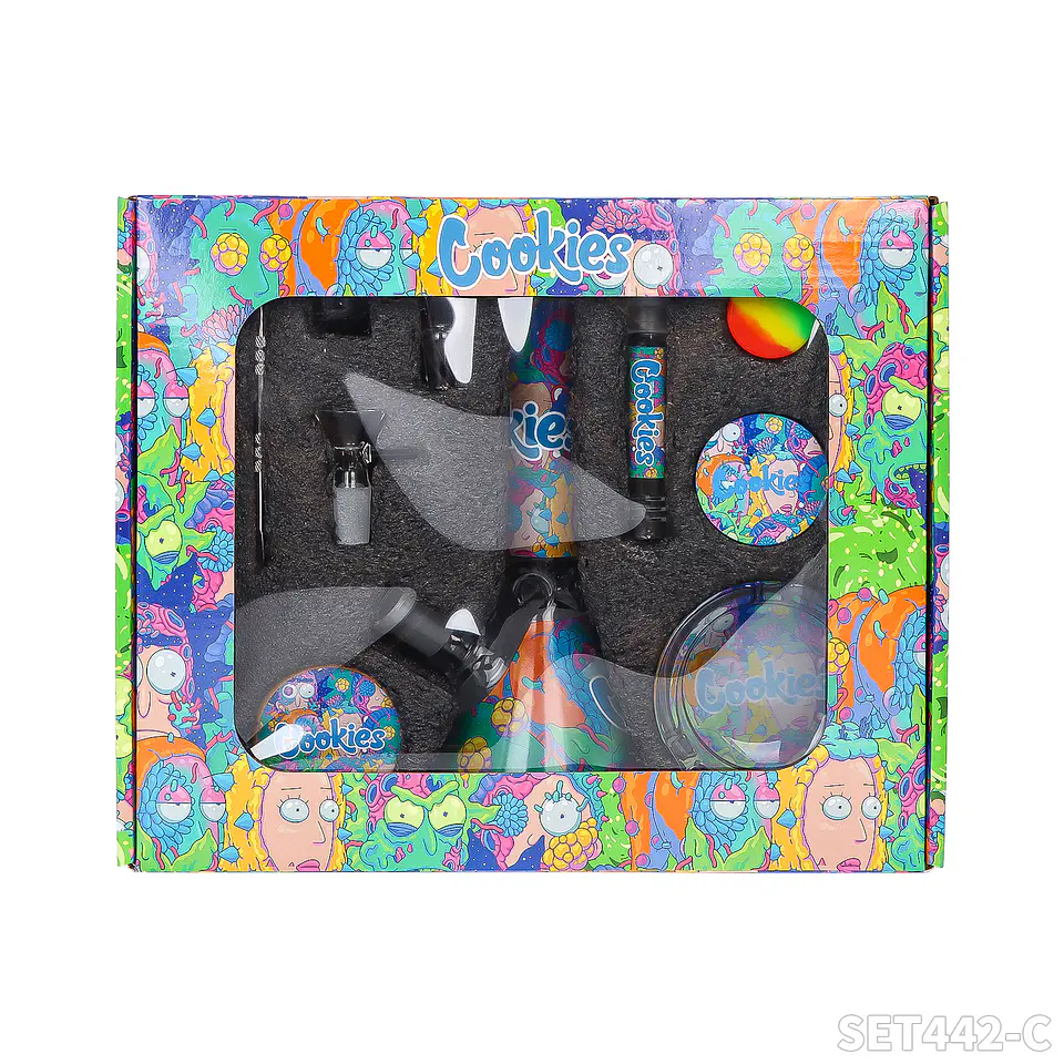 Full Smoking Set Cookies Edition - Kit Premium 9 Piezas 13