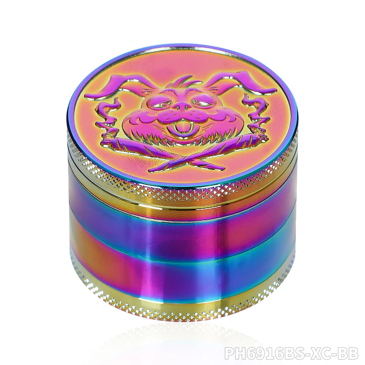 Grinder de Metal Baked Bunny Tornasol- 4 Partes (50mm) 1