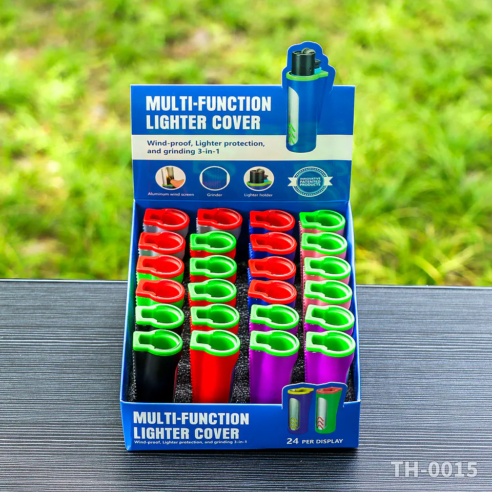 Funda Multifunción para Encendedor 3-en-1 - Windproof & Grinder 6