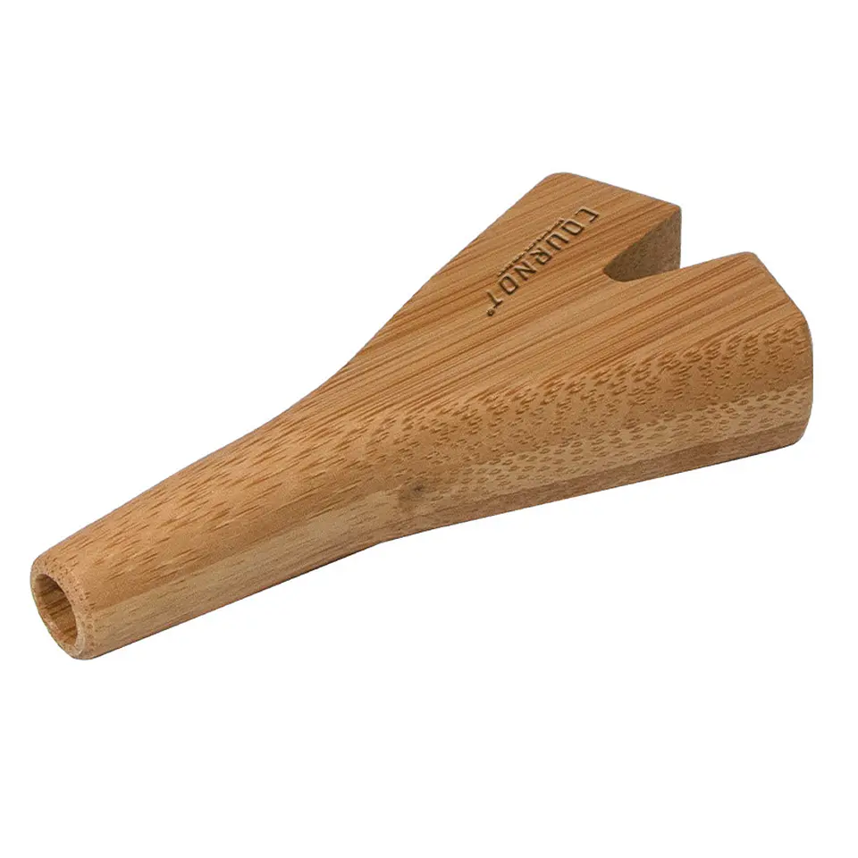 Pipa de Madera Doble Cournot - Boquilla Double Barrel para Conos 1
