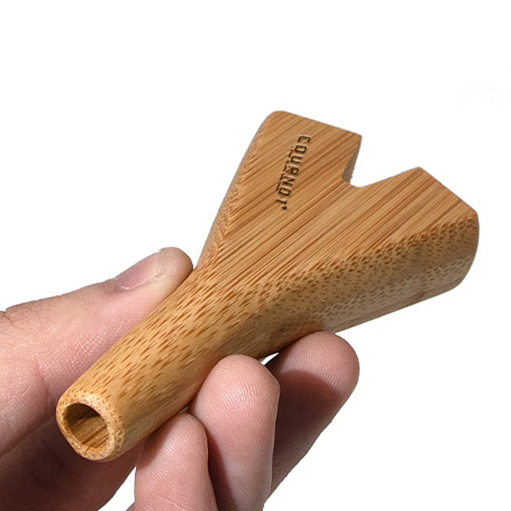 Pipa de Madera Doble Cournot - Boquilla Double Barrel para Conos 4