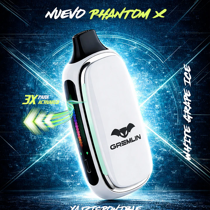 Vaporizador Gremlin Phantom X 50.000 Puffs 9