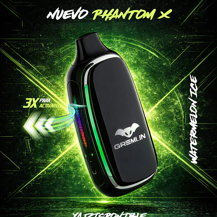 Vaporizador Gremlin Phantom X 50.000 Puffs 11
