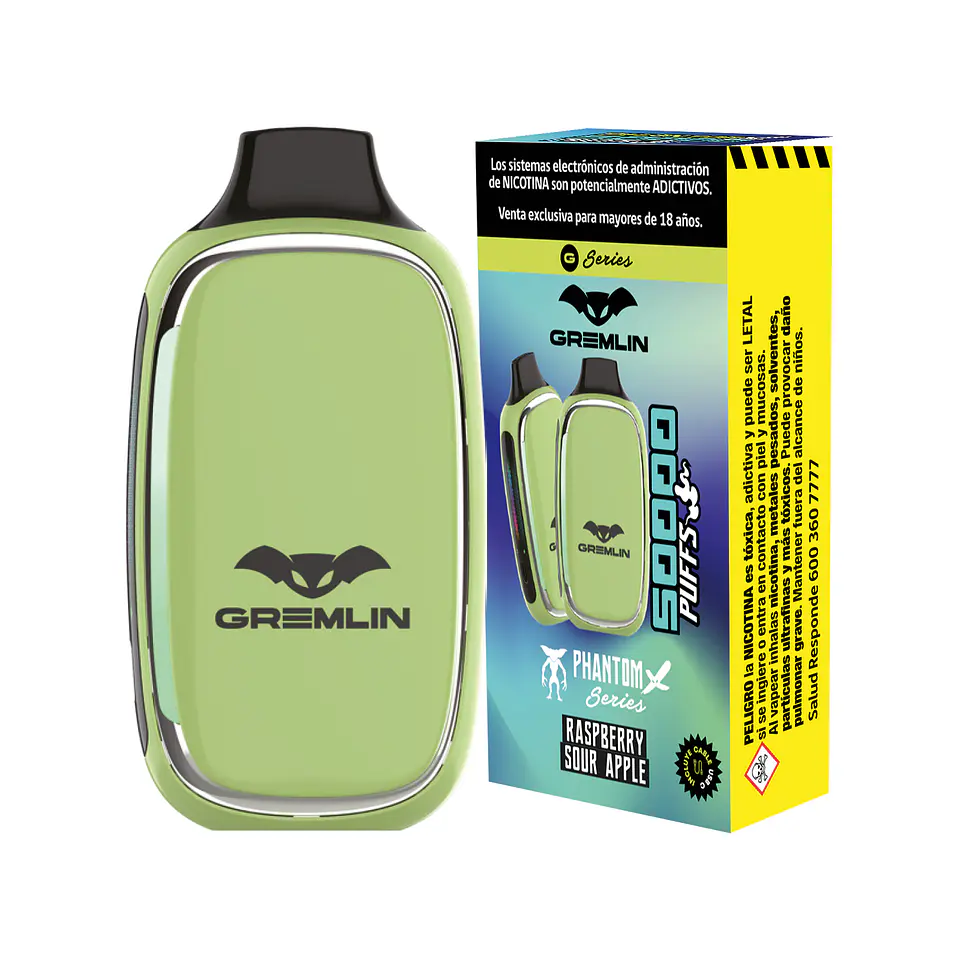 Vaporizador Desechable Gremlin Phantom X 50.000 Puffs 9
