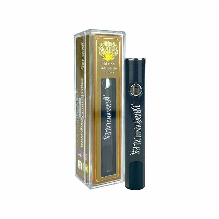 Vaporizador Led Brass Knuckles 900mah Para Cartridges 510 2