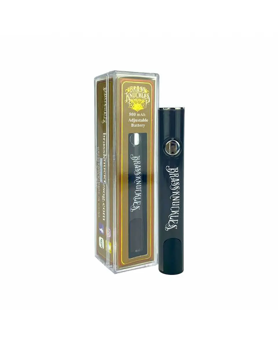Vaporizador Led Brass Knuckles 900mah Para Cartridges 510 2