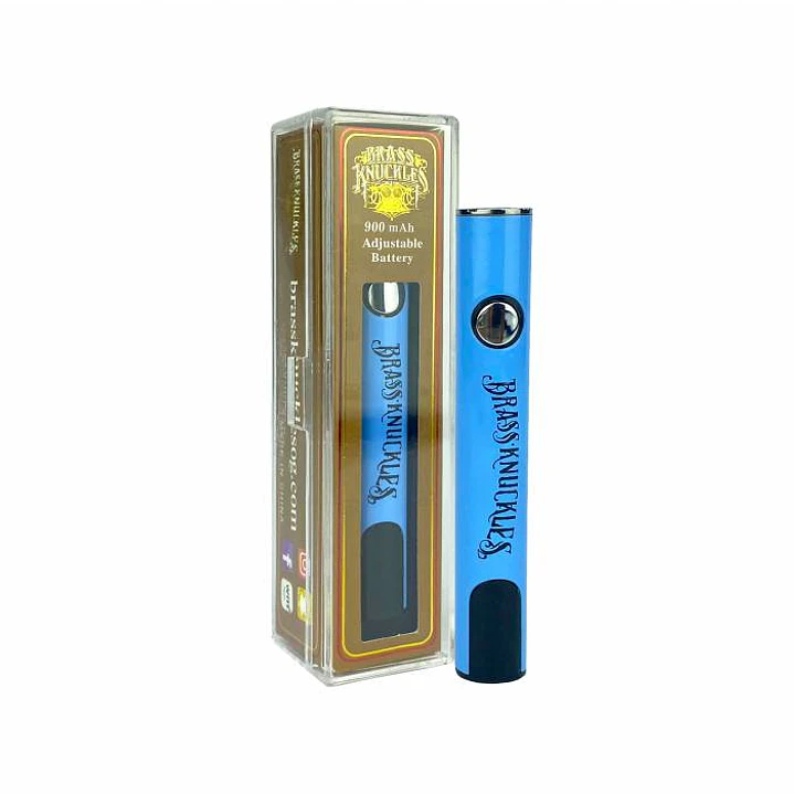 Vaporizador Led Brass Knuckles 900mah Para Cartridges 510 3