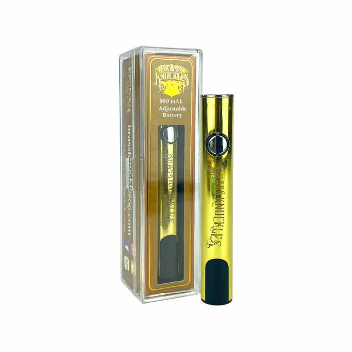 Vaporizador Led Brass Knuckles 900mah Para Cartridges 510 4