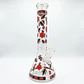 Bong Pyrex Beaker Bong Killer Bee Glow Rojo 30cms - Edicion Stoner Days - Miniatura 4