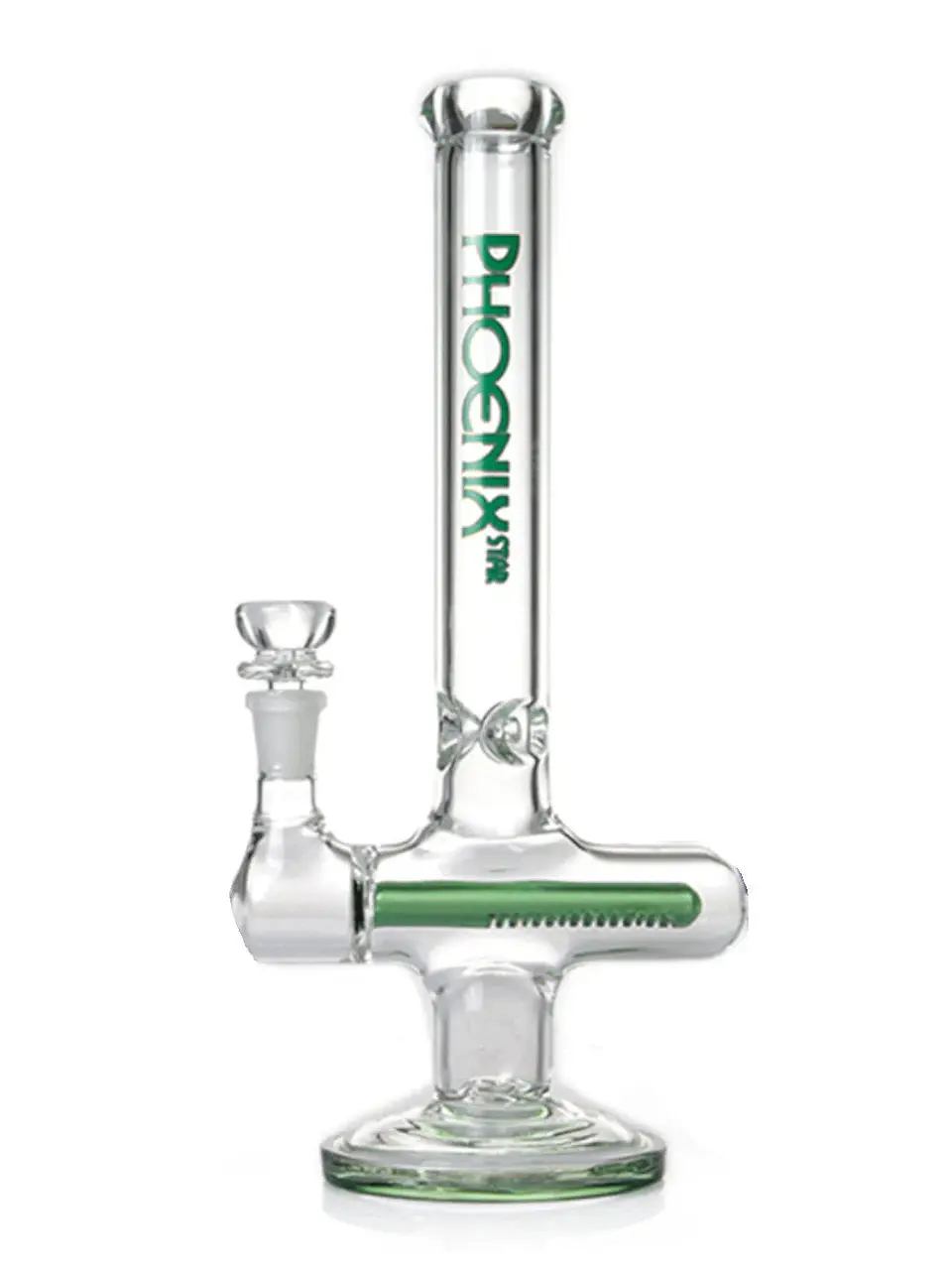 Bong de Pyrex Phoenix Star Horizontal Percolator 30cms 4