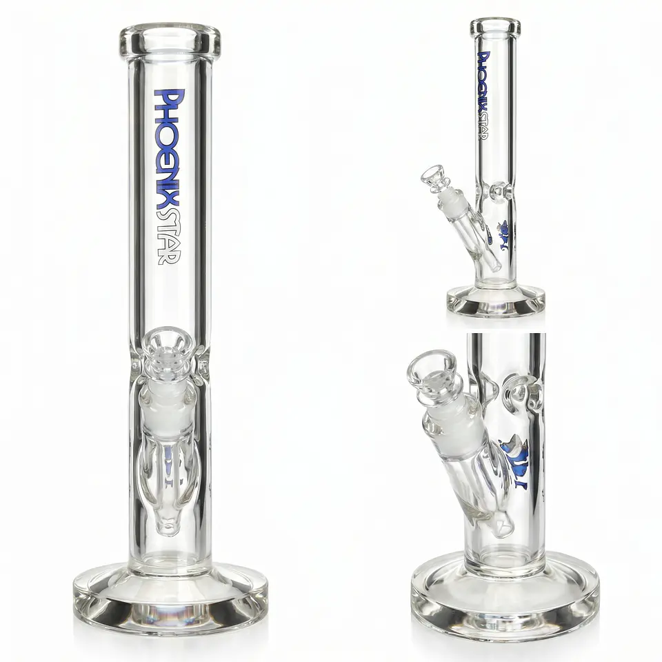 Bong de Pyrex Phoenix KILLER.  Extra Grueso 9MM - 30cms. 4