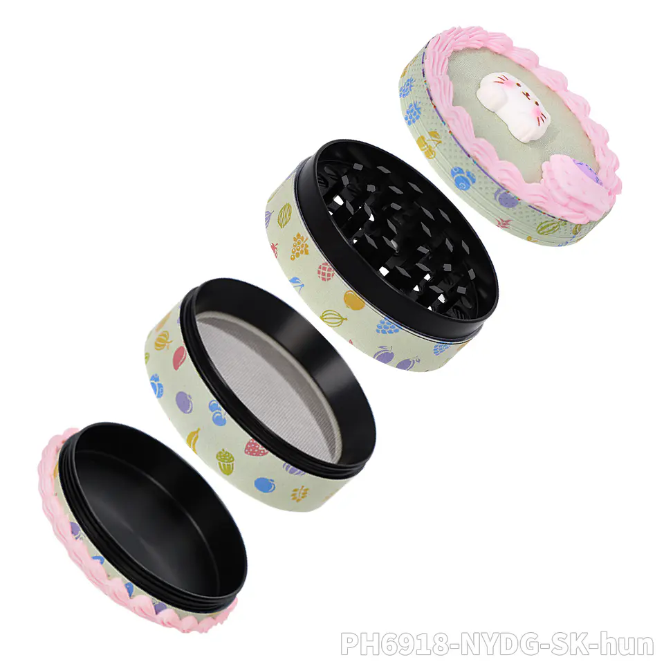 Moledor Stoner Kittty 63mm Edicion Pastel ( 6 Diseños ) 7