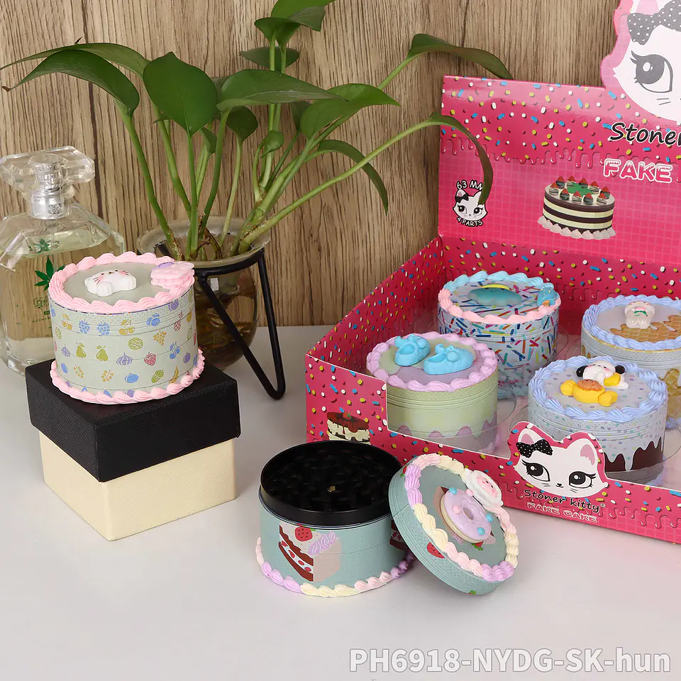 Moledor Stoner Kittty 63mm Edicion Pastel ( 6 Diseños ) 10