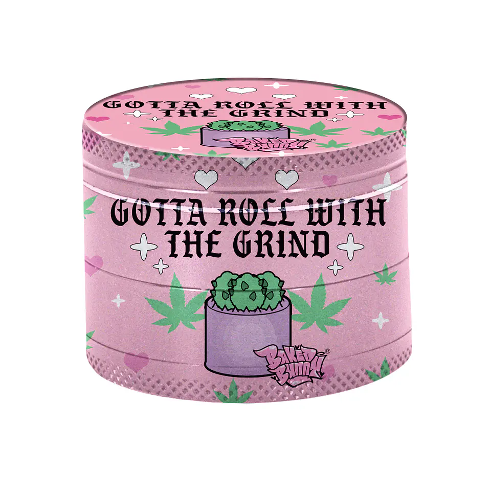 Moledor Baked Bunny Pink Edition - 4 Pisos 63mm ( 12 Diseños )  6