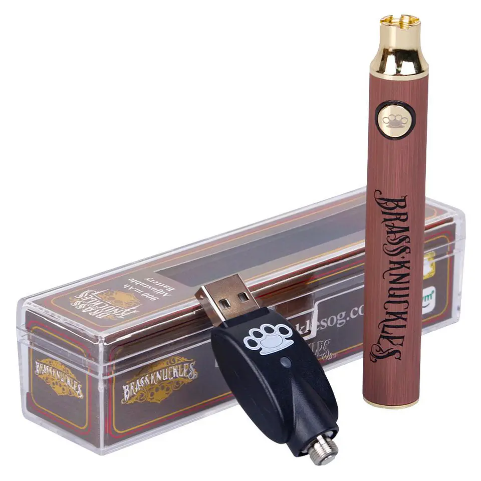 10 X Vaporizador Brass Knuckles 900mah Cargador USB  4