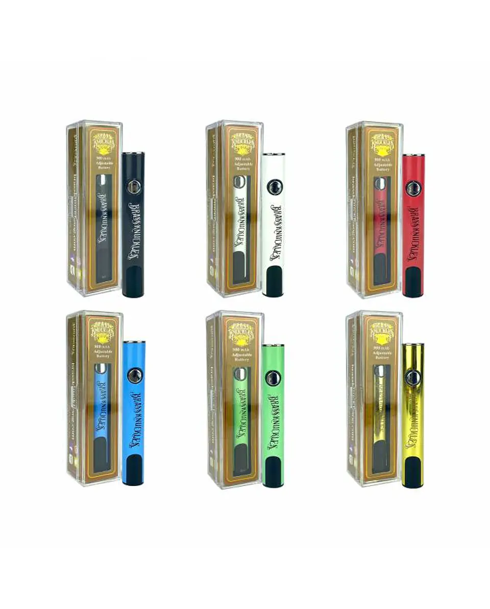 10 x Vaporizador Brass Knuckles Smart Led 900mah 1