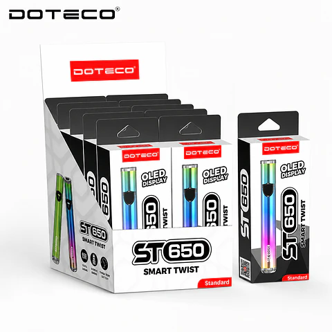 10 x  Vaporizador Premium Smart Doteco St650 Para Cartridges