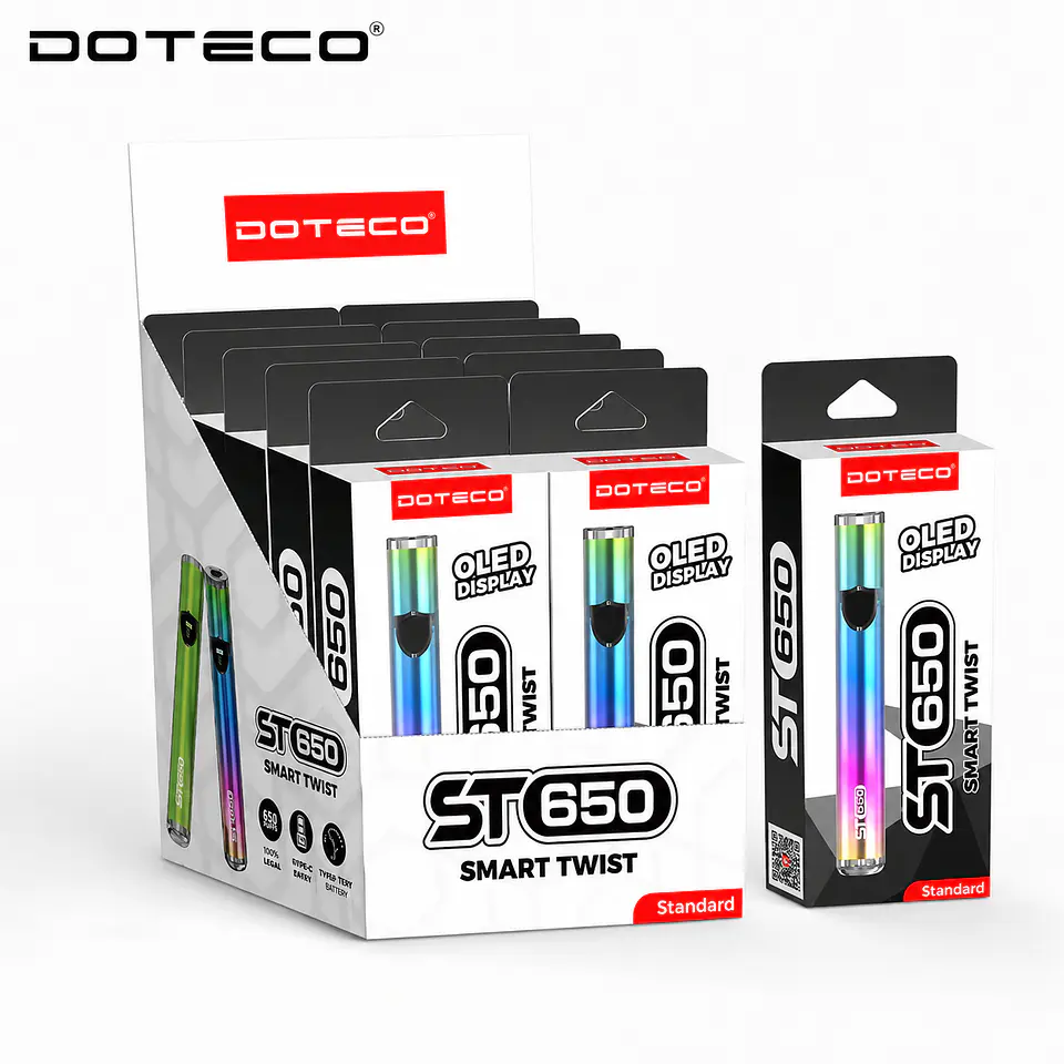 10 x  Vaporizador Premium Smart Doteco St650 Para Cartridges 1