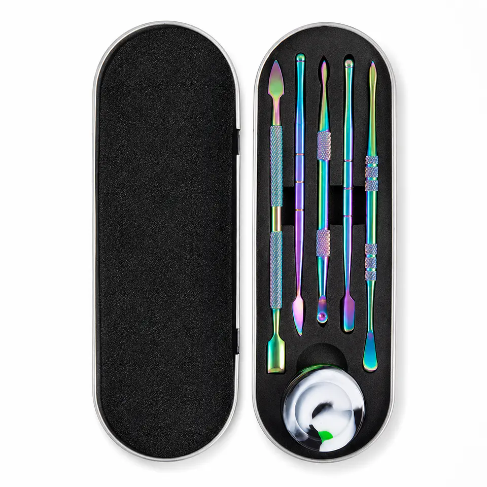 Pack 5 Dabbers Para Extracciones Con Contenedor De Regalo 1