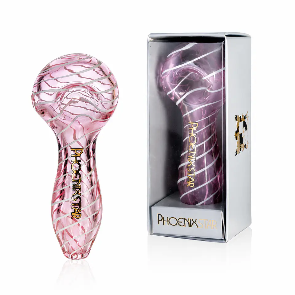 Pipa de Pyrex Phoenix Star Spoon 10cm 3