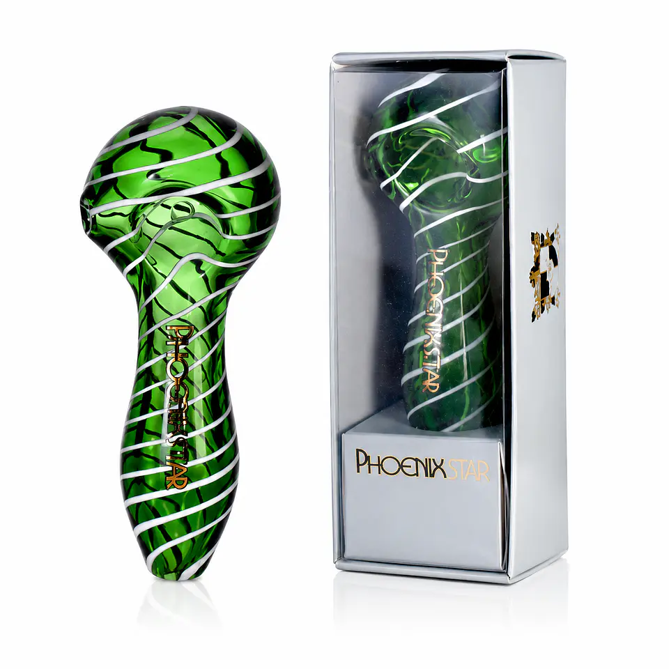Pipa de Pyrex Phoenix Star Spoon 10cm 4
