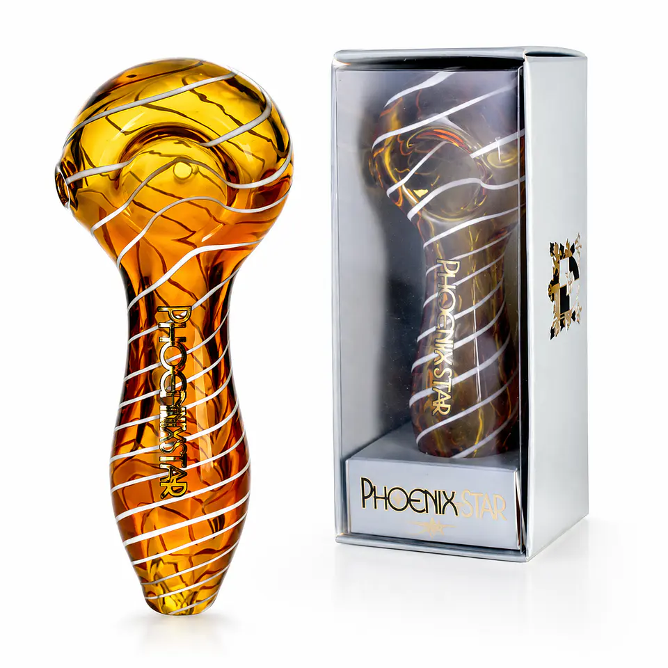 Pipa de Pyrex Phoenix Star Spoon 10cm 7