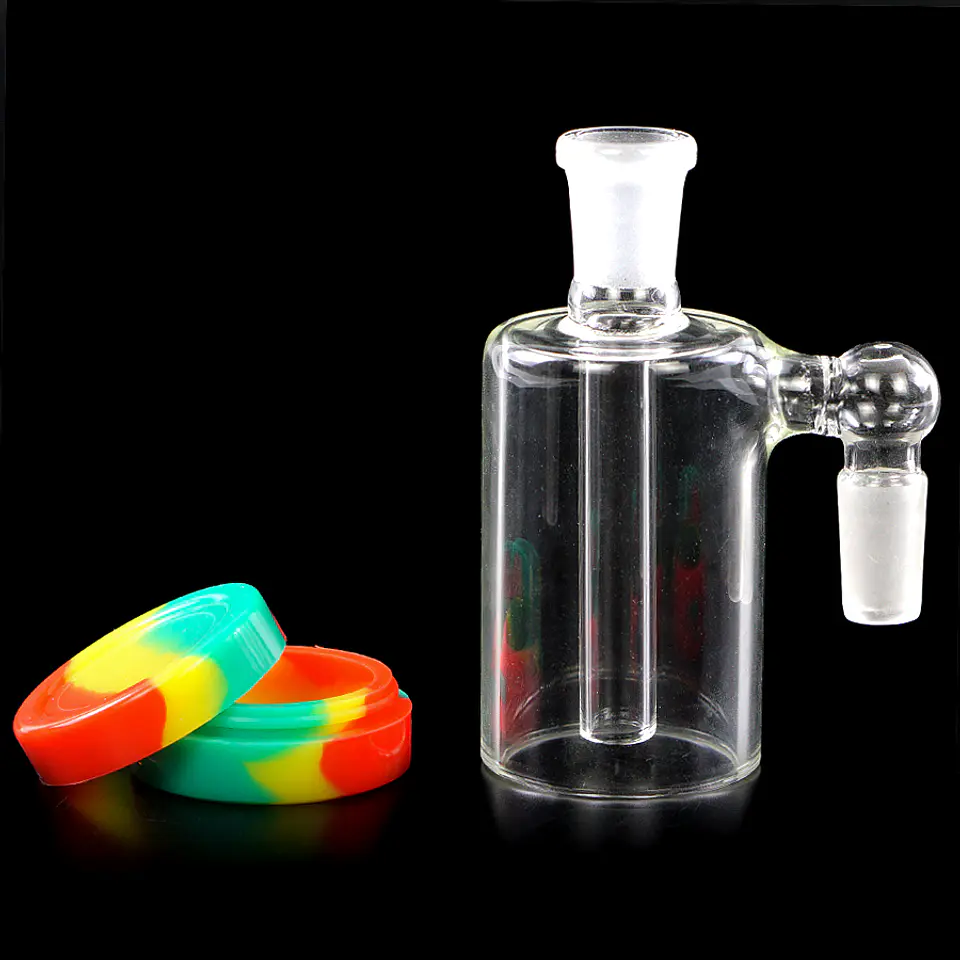 Atrapa Cenizas Pyrex Verde Fuego (Ash Catcher) 14mm  3