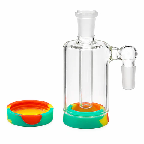 Atrapa Cenizas Pyrex Verde Fuego (Ash Catcher) 14mm 
