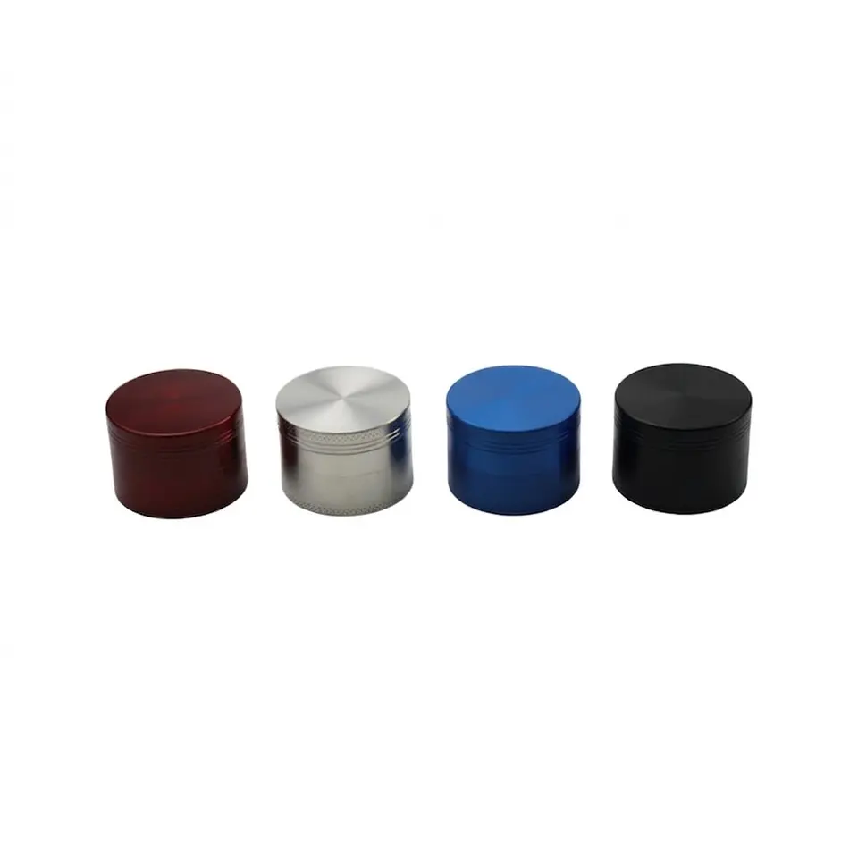 Moledor aluminio 3 pisos 51mm Colores 2