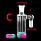 Atrapa Cenizas Pyrex Pink Blue (Ash Catcher) 14mm  - Miniatura 5