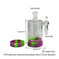 Atrapa Cenizas Pyrex Purple (Ash Catcher) 14mm  - Miniatura 2
