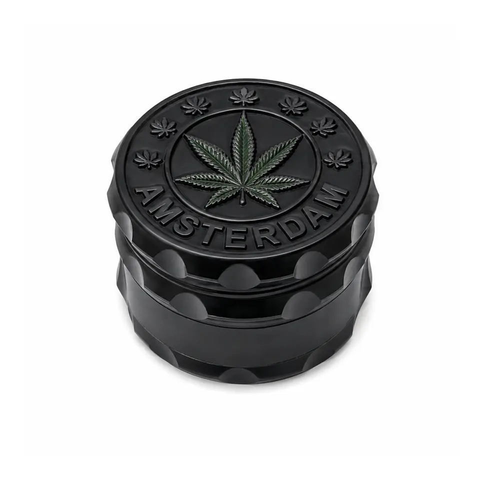 Grinder Metálico Amsterdam 4 Partes con Malla – 55 mm 2