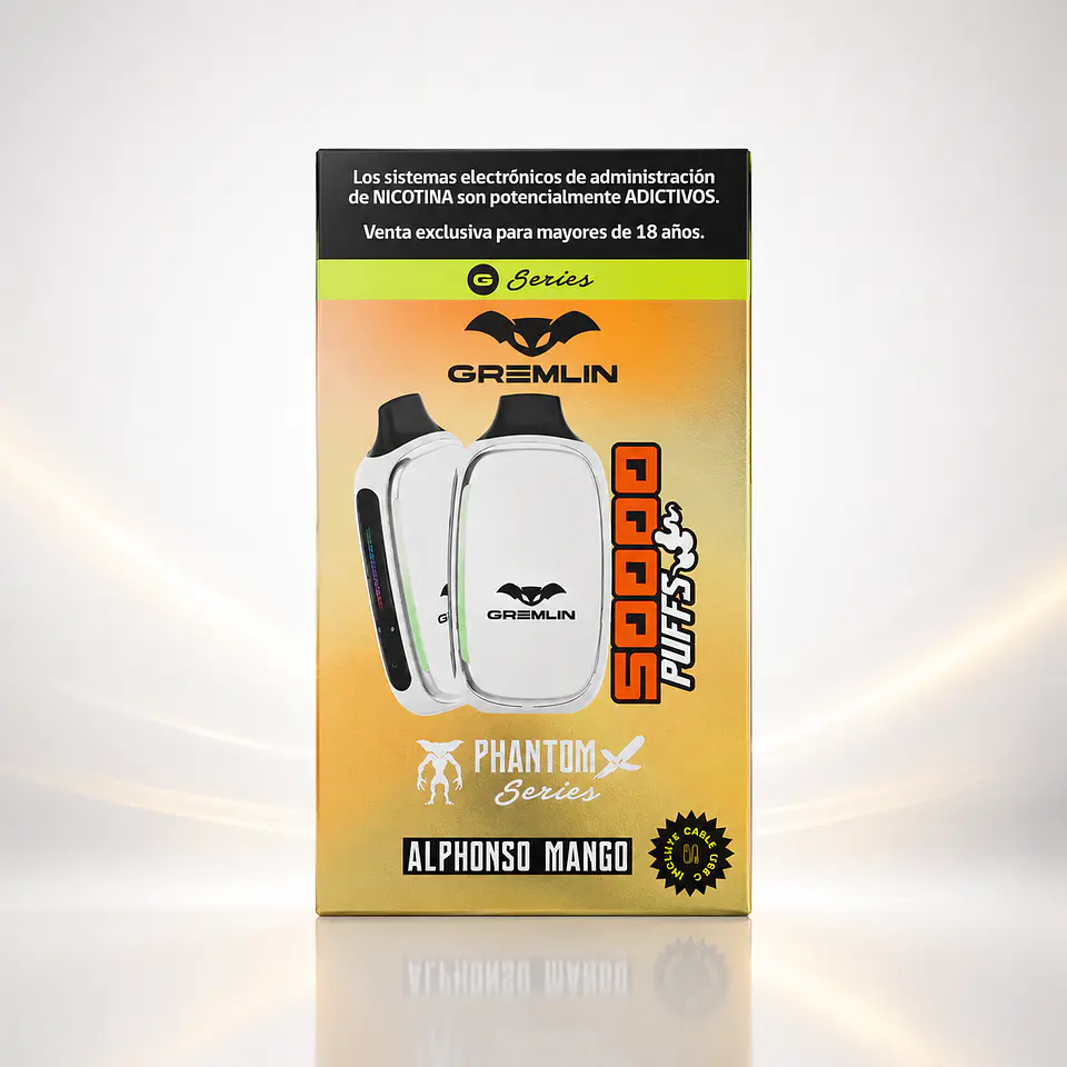 Vaporizador Desechable Gremlin Phantom X 50.000 Puffs 14