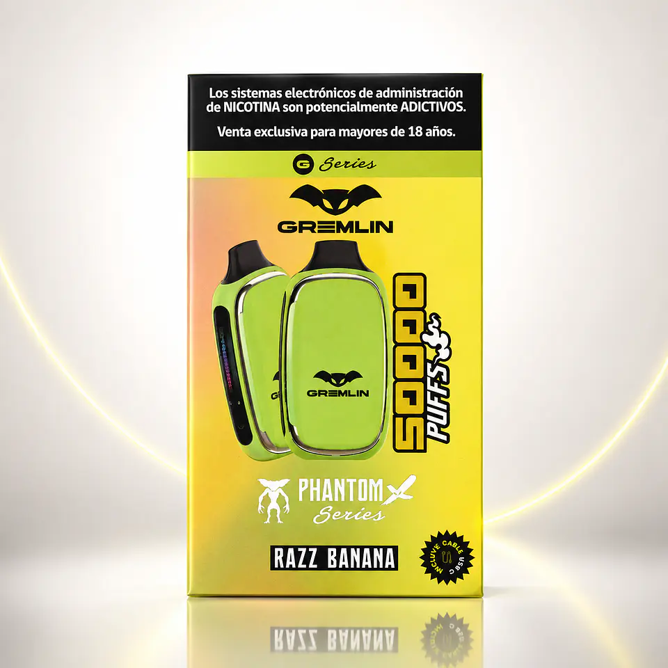 Vaporizador Desechable Gremlin Phantom X 50.000 Puffs 16