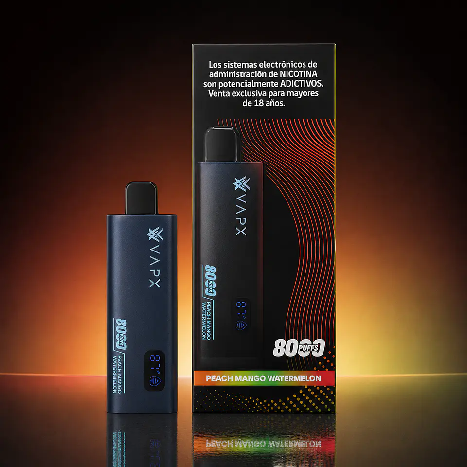 Vaporizador Desechable  Vapx 8000 Puffs 3