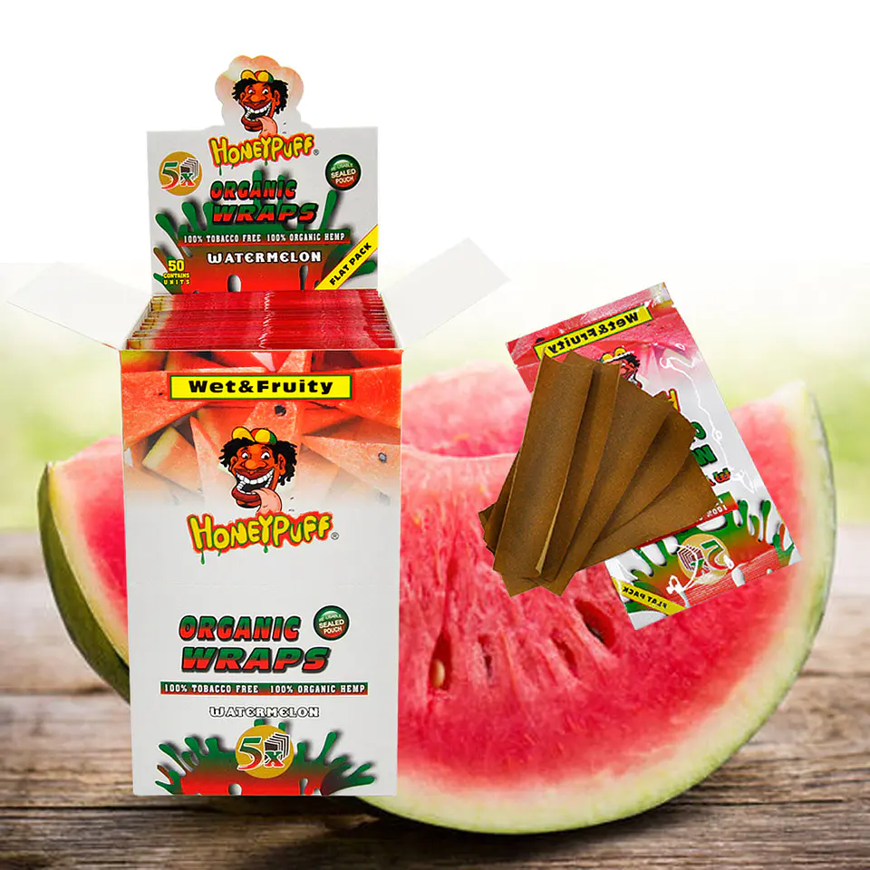 Blunts Honeypuff Organic Wraps ( Pack x5) 26