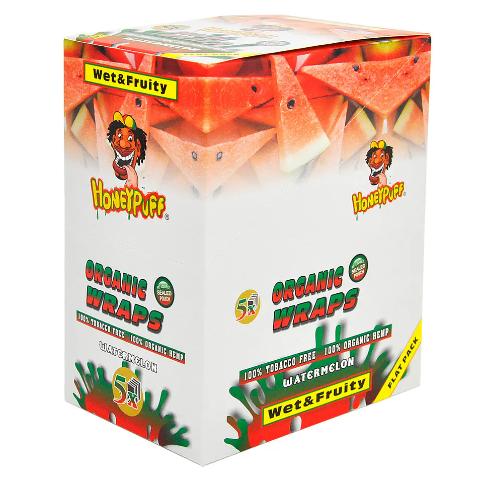 Blunts Honeypuff Organic Wraps ( Pack x5) 15