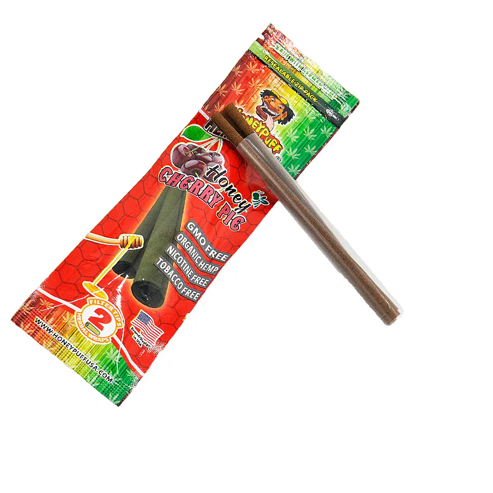 Blunt Organic Hemp Wraps Honeypuff Con Filtros -  Sabores (Pack x2) 21