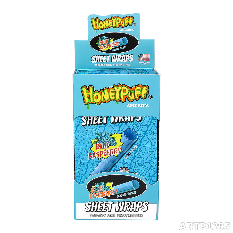 Caja Blunt Organico Honeypuff Sheet Wraps Sabores (Pack x5)- MAYORISTA 2